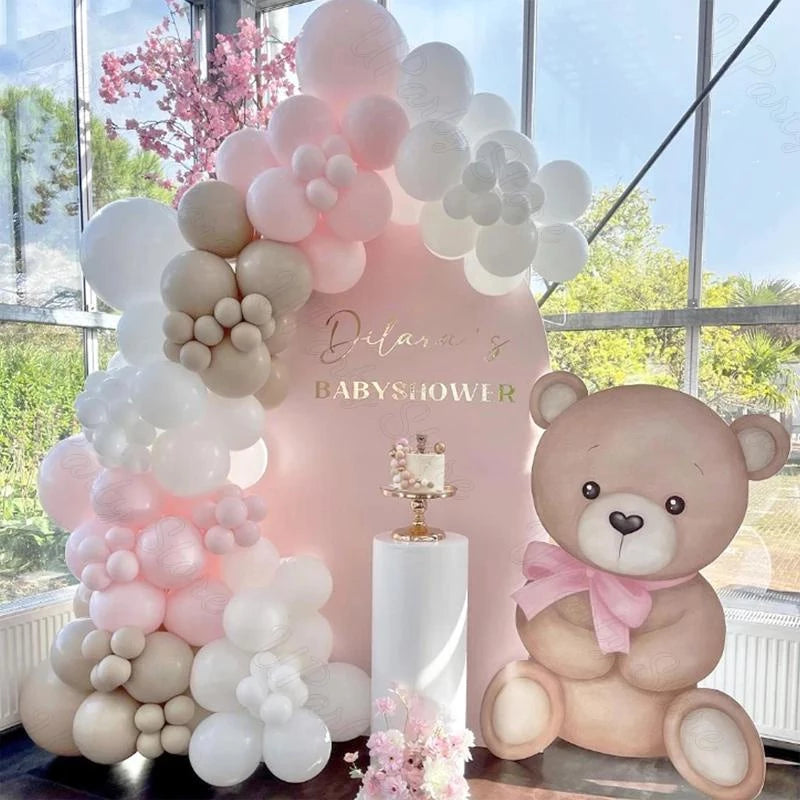 Customised Board W 3m Balloon Garland.
